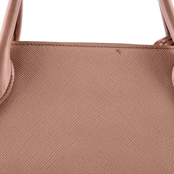 Prada Medium Monochrome Tote Saffiano with City Calf - Picture 7 of 7